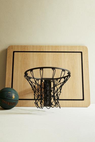 WOODEN WALL BASKETBALL HOOP - Brown by Zara - Image 7