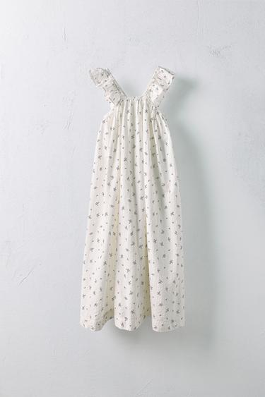 6-10 ANS/ ROBE FLEURS BRILLANT LIMITED EDITION - Imprimée de Zara - Image 0