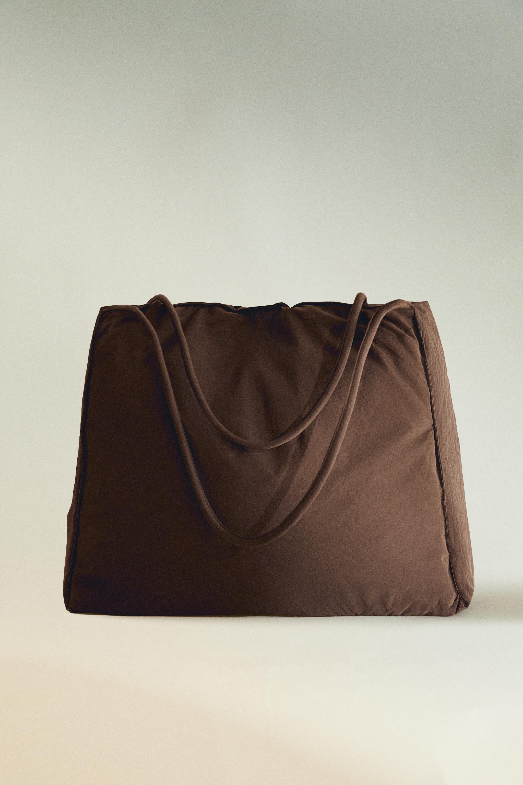 テクニカルファブリック トートバッグ - ブラック | ZARA Japan / 日本