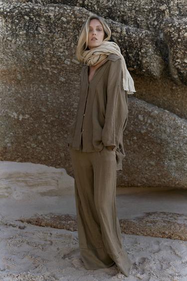 LOOK - Lachsfarben dunkel von Zara - Bild 0