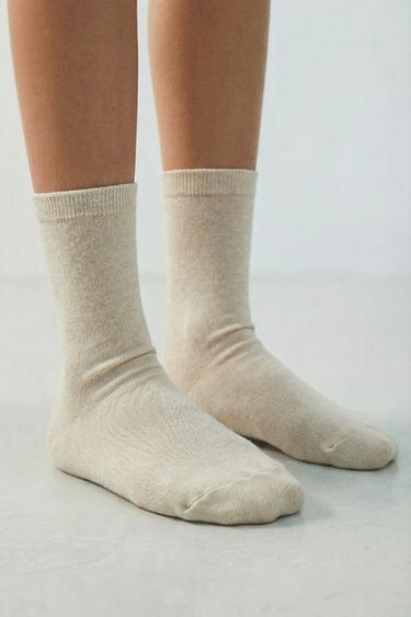 LOT DE CINQ CHAUSSETTES LONGUES UNIES - Multicolore de Zara - Image 7