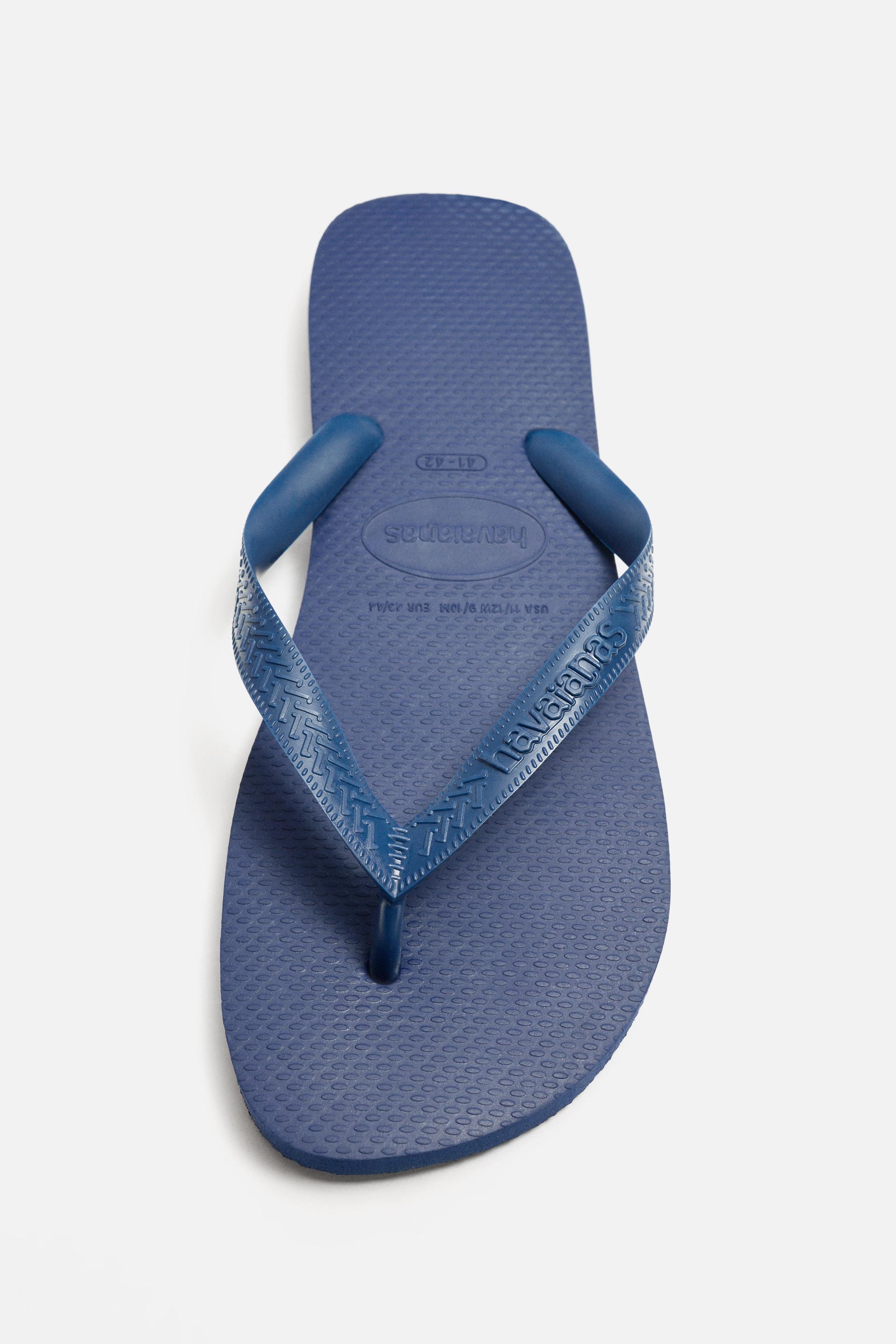 HAVAIANAS ® x ZARA サンダル - ブルー | ZARA Japan / 日本
