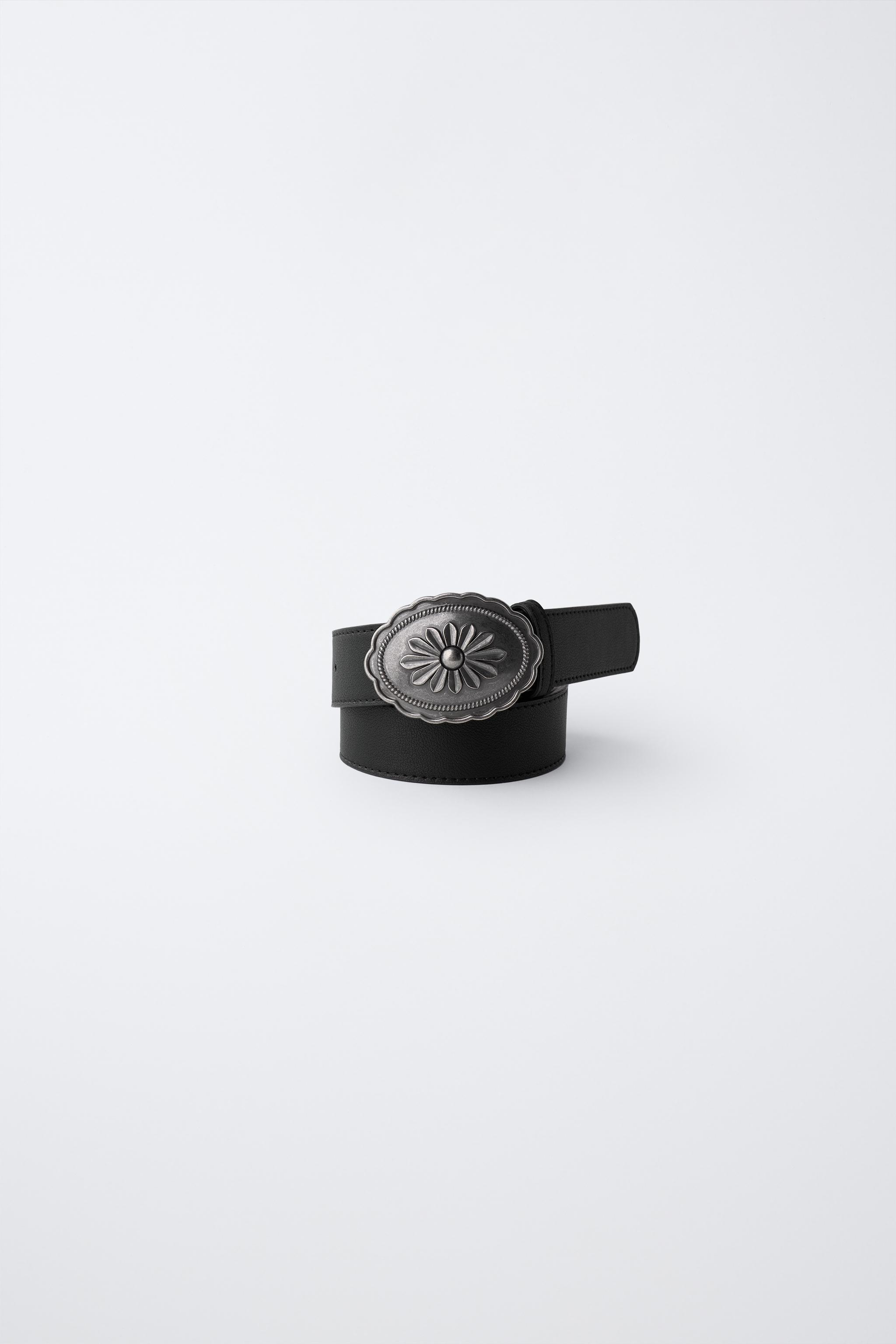 Ремень с ковбойской пряжкой