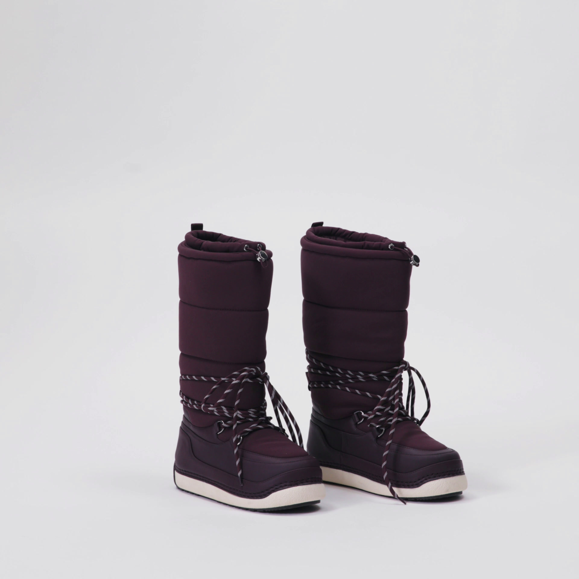 SKI COLLECTION LACE-UP ANKLE BOOTS