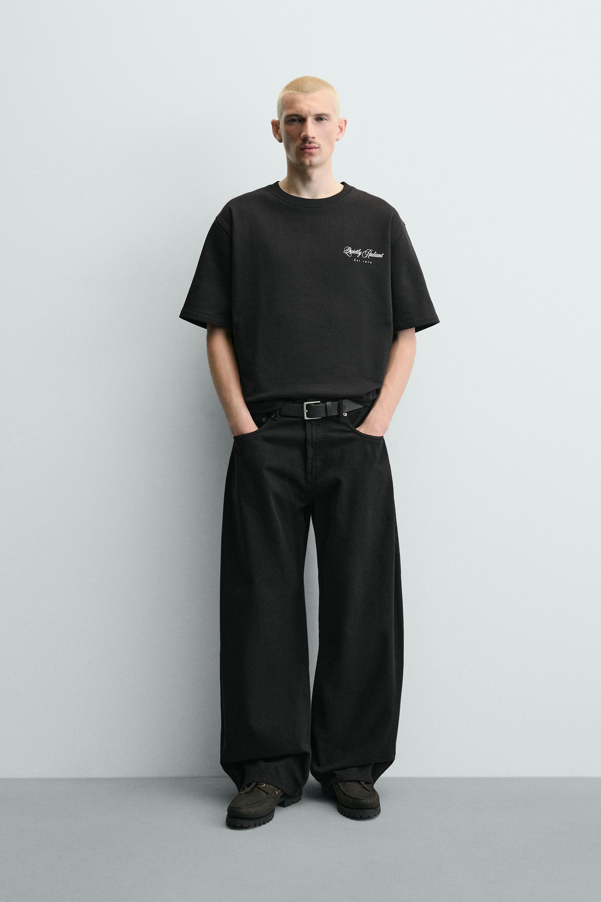 TEXT PRINT T-SHIRT