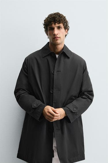 GABARDINE DOUBLURE AMOVIBLE - Noir de Zara - Image 1