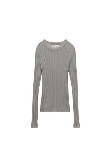 RIBBED T-SHIRT
