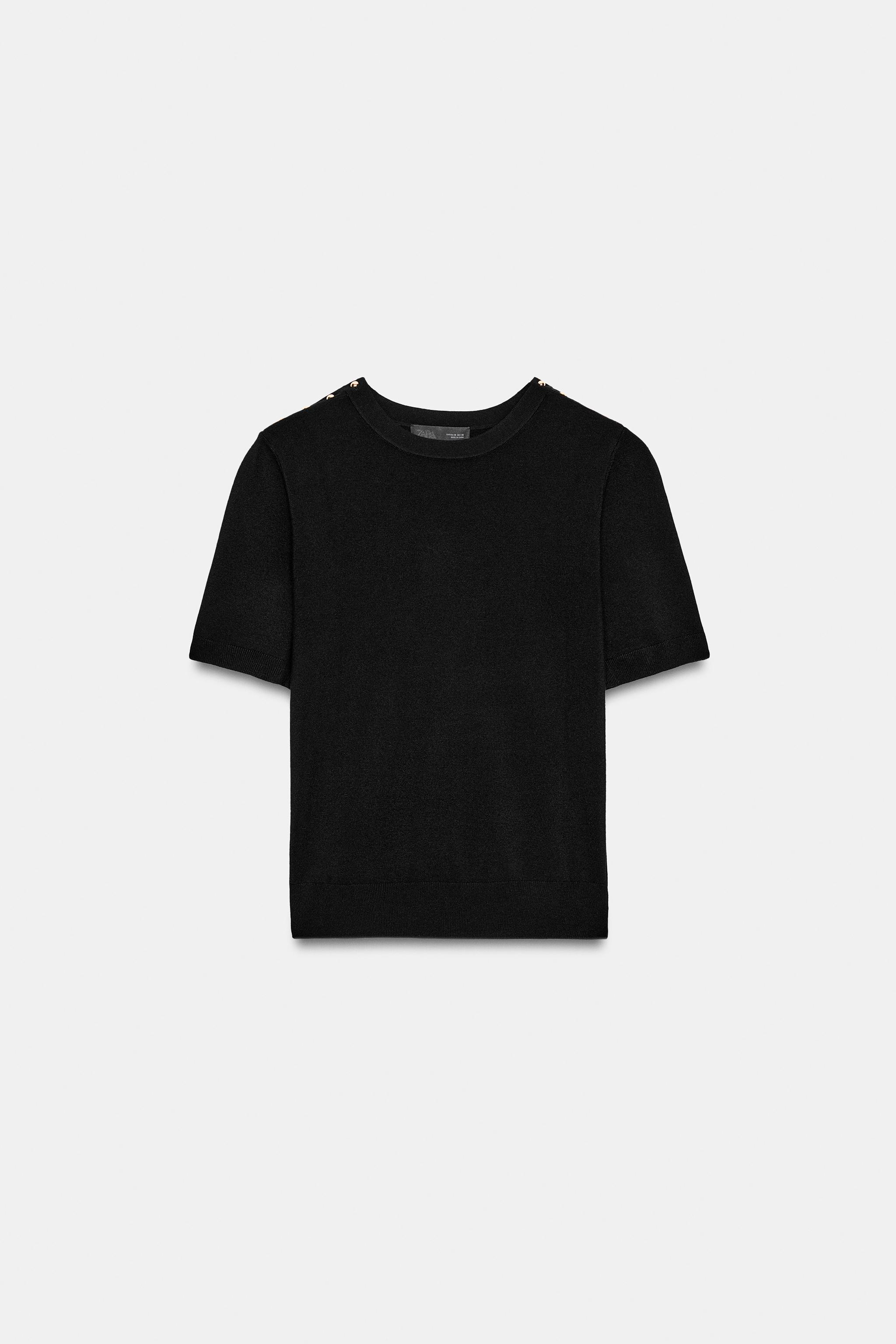 BASIC SHORT SLEEVE KNIT JUMPER