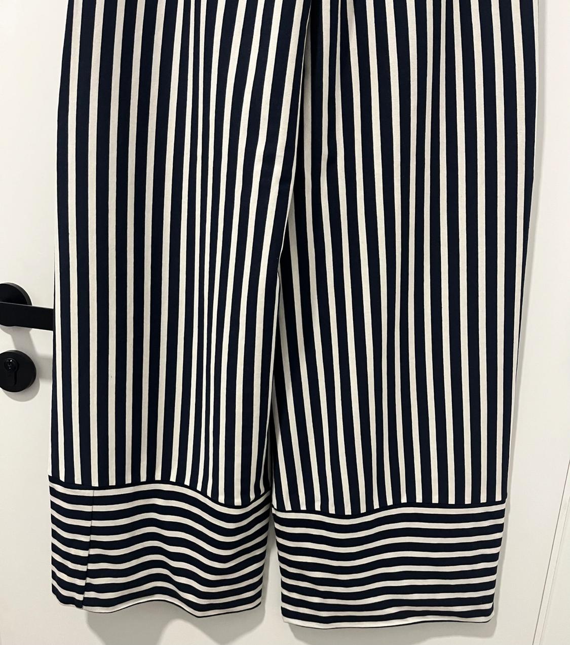 STRIPED PALAZZO TROUSERS - Image 5