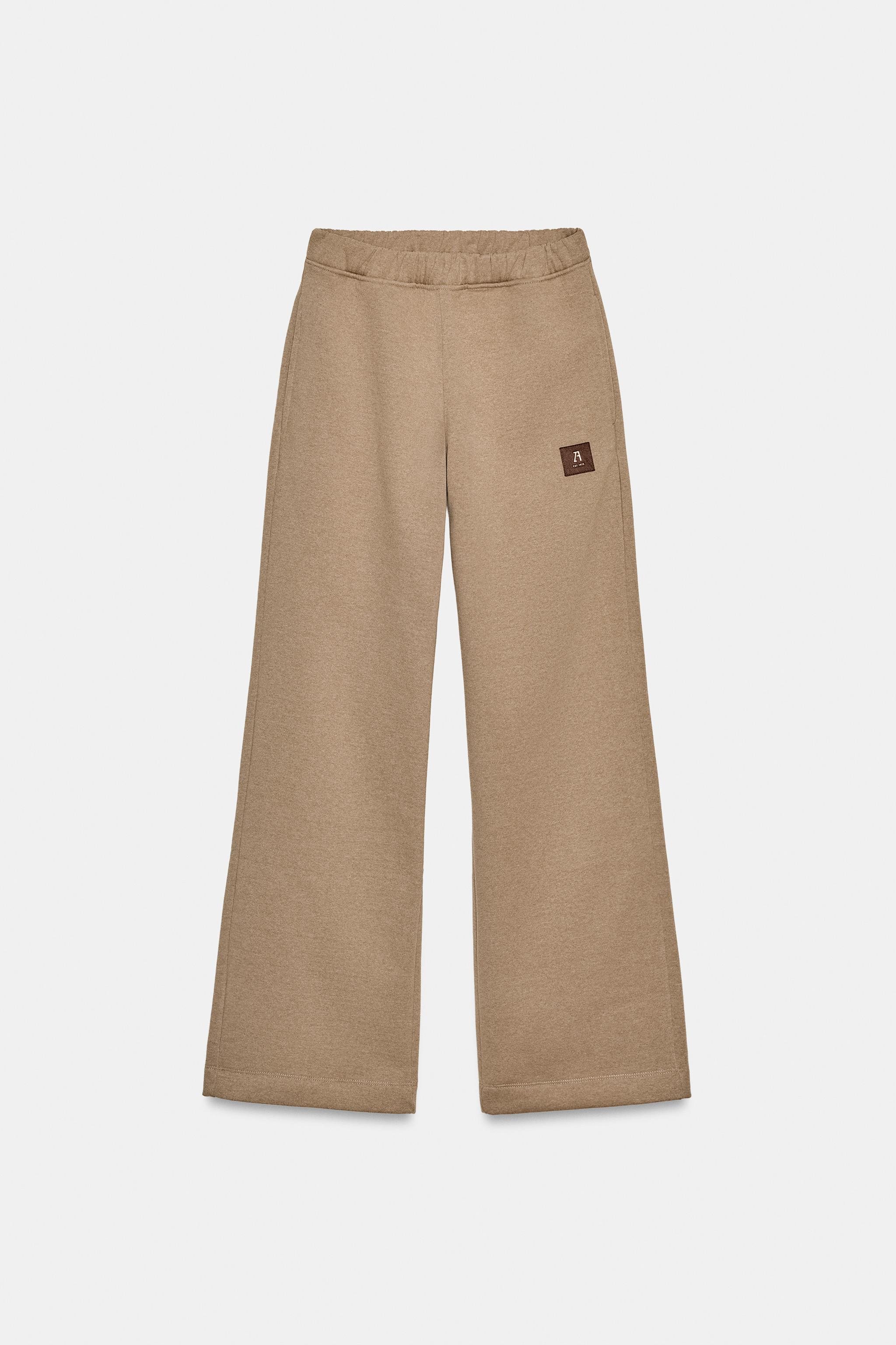 WIDE PLUSH PANTS