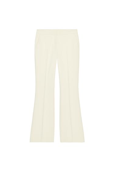 HIGH-WAISTED STRAIGHT CUT TROUSERS