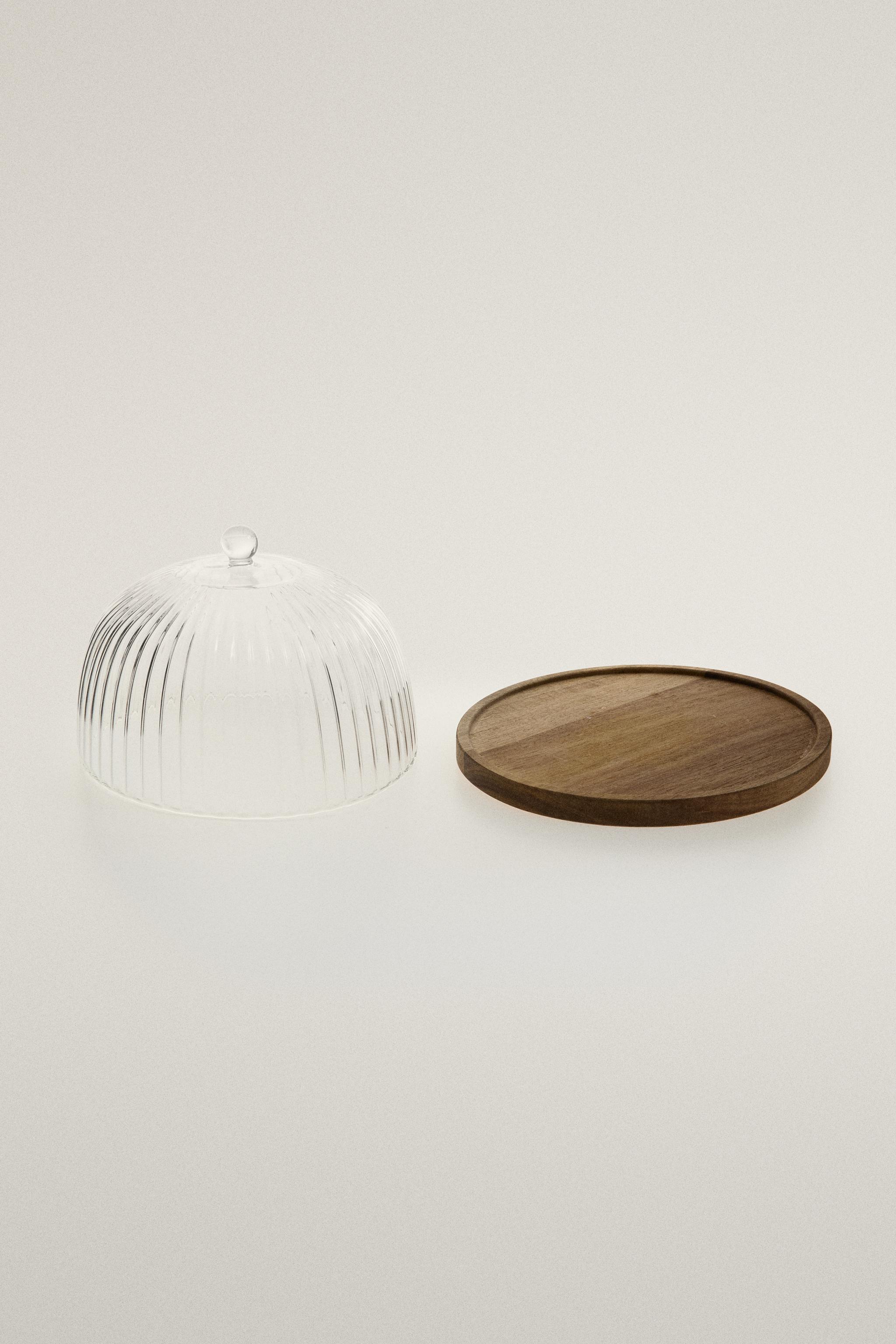 PLAT À TARTE BOROSILICATE BOIS