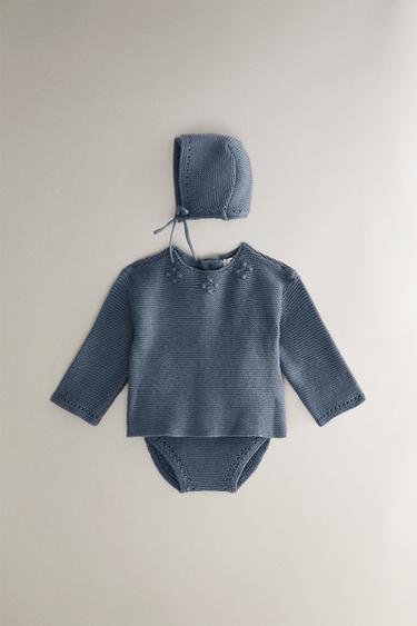 BLOOMER BÉBÉ BRODERIES - Bleu de Zara - Image 4