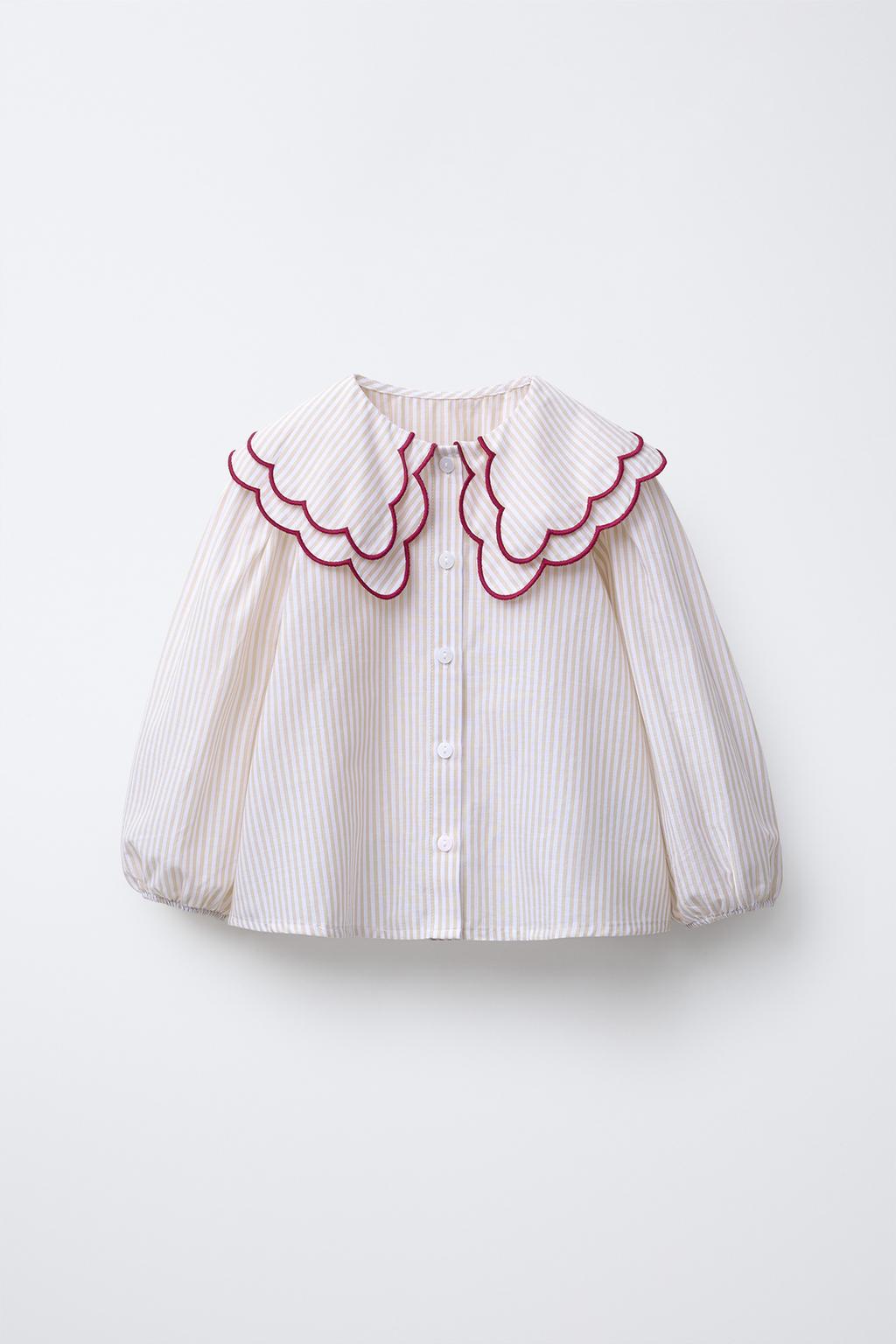 CAMISA RAYAS DOBLE CUELLO