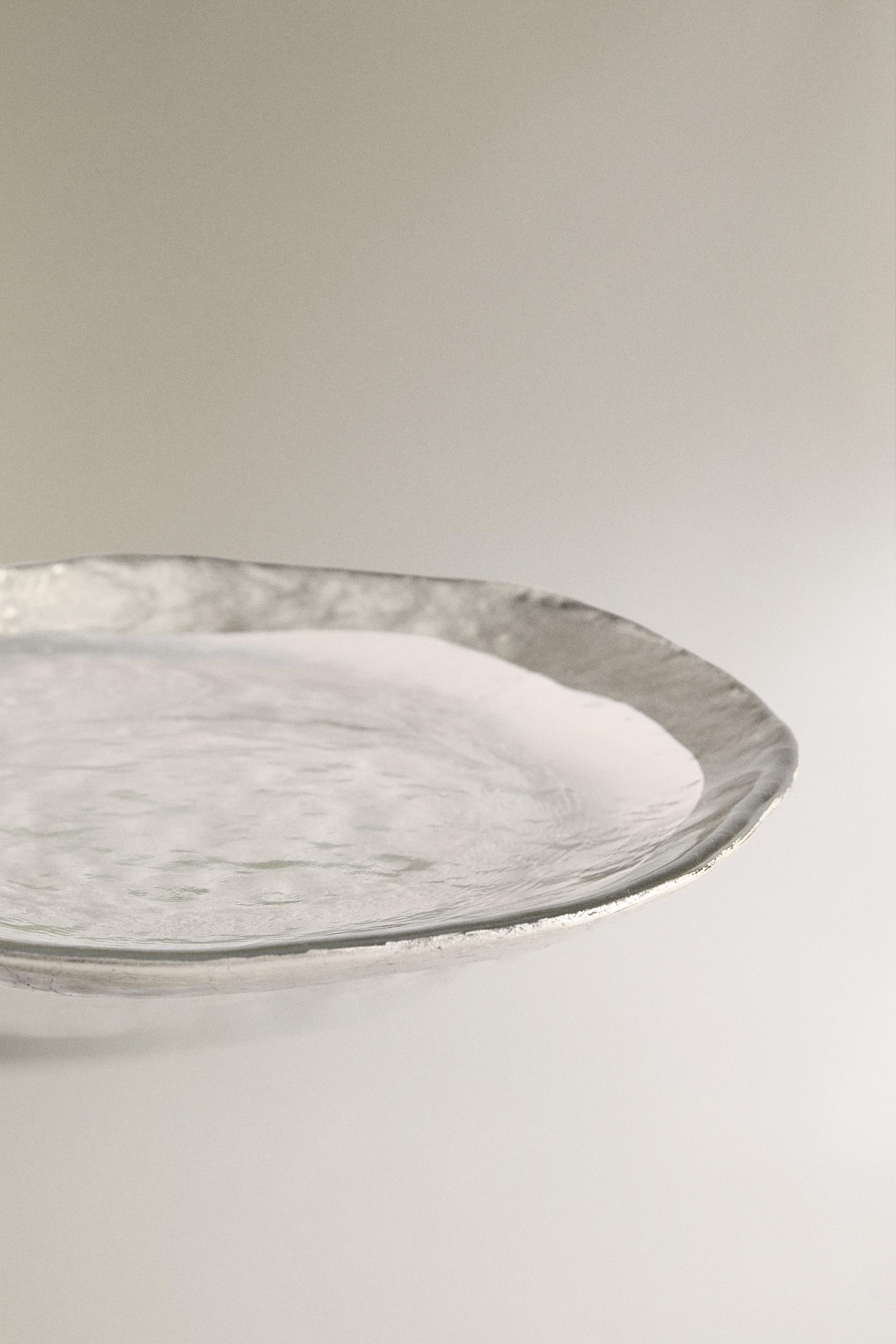 ASSIETTE À PAIN VERRE FILET