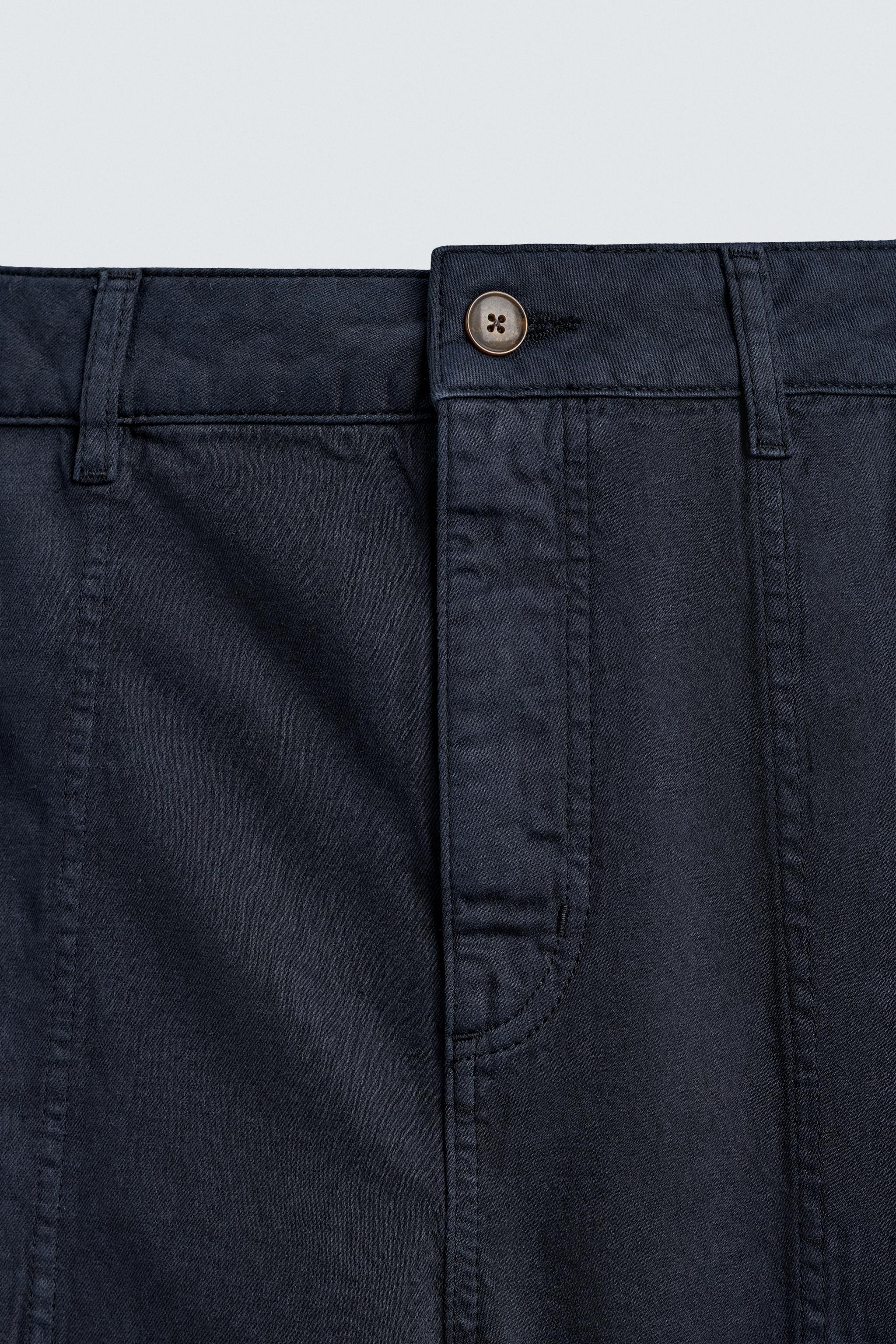 PANTALON STRAIGHT FIT DÉLAVÉ