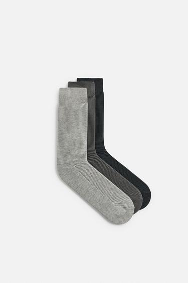 CHAUSSETTES LÉGÈRES LOT DE 3 - divers de Zara - Image 1