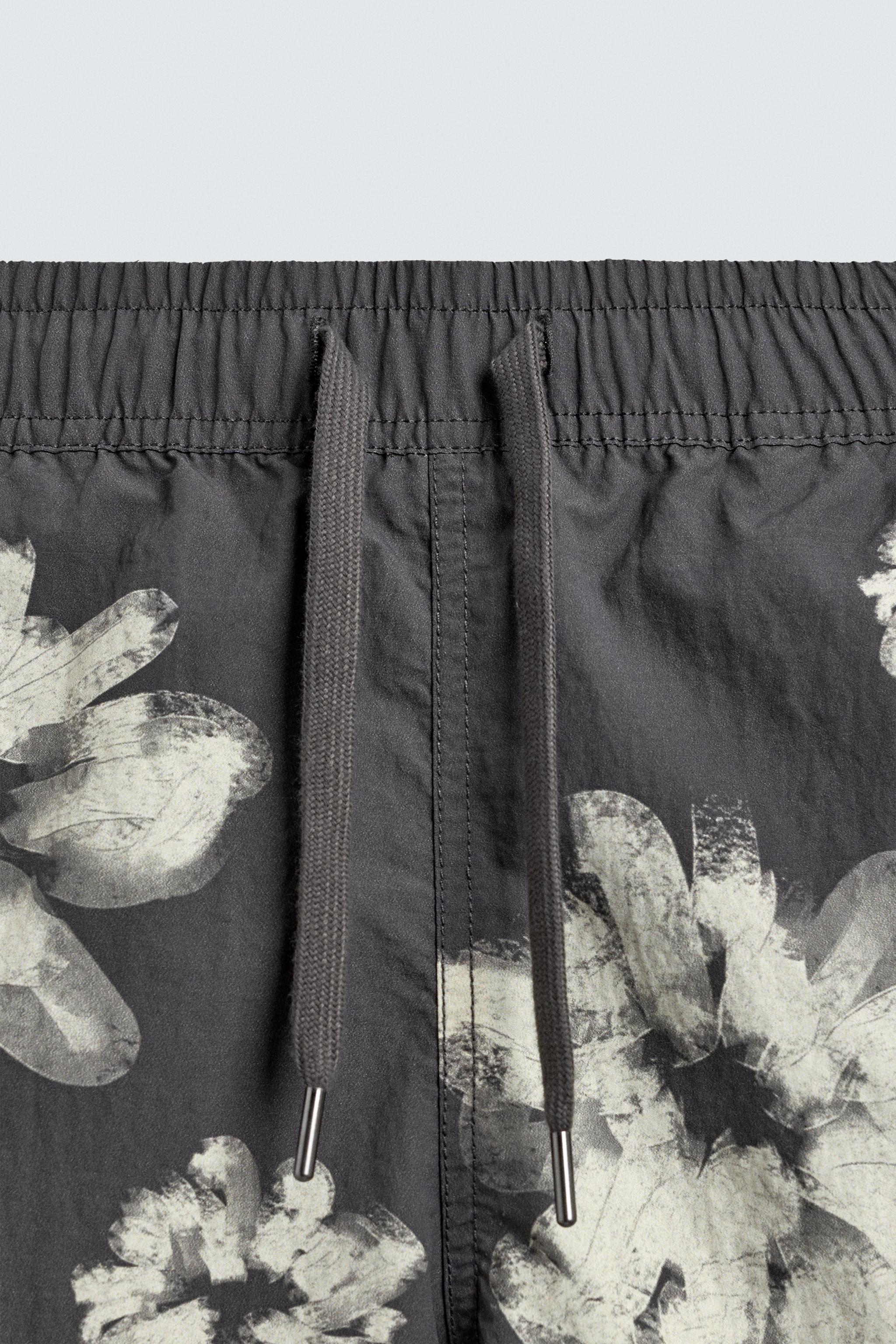 LONG FLORAL PRINT SWIMSUIT