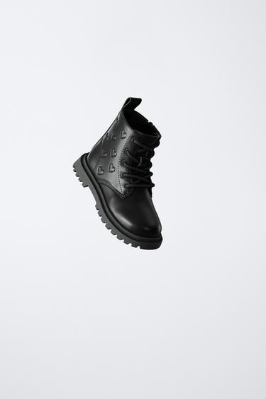 BOTTES CŒURS - Noir de Zara - Image 1