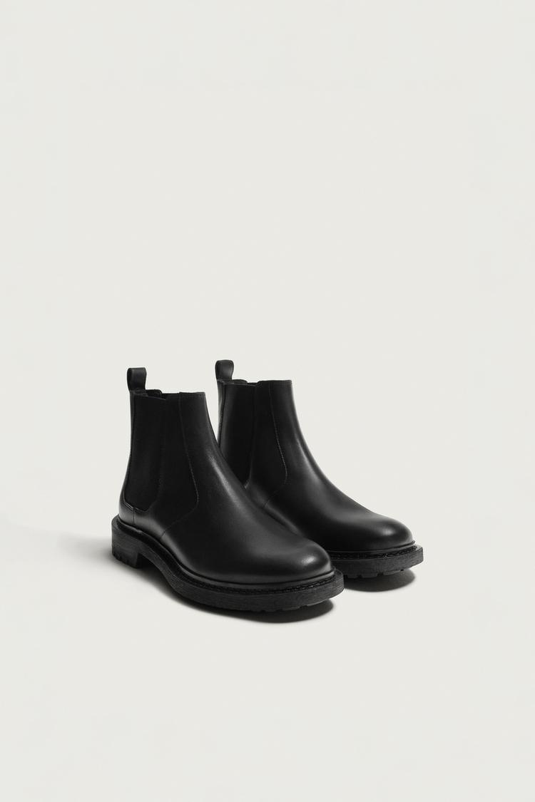 Bota piel track
