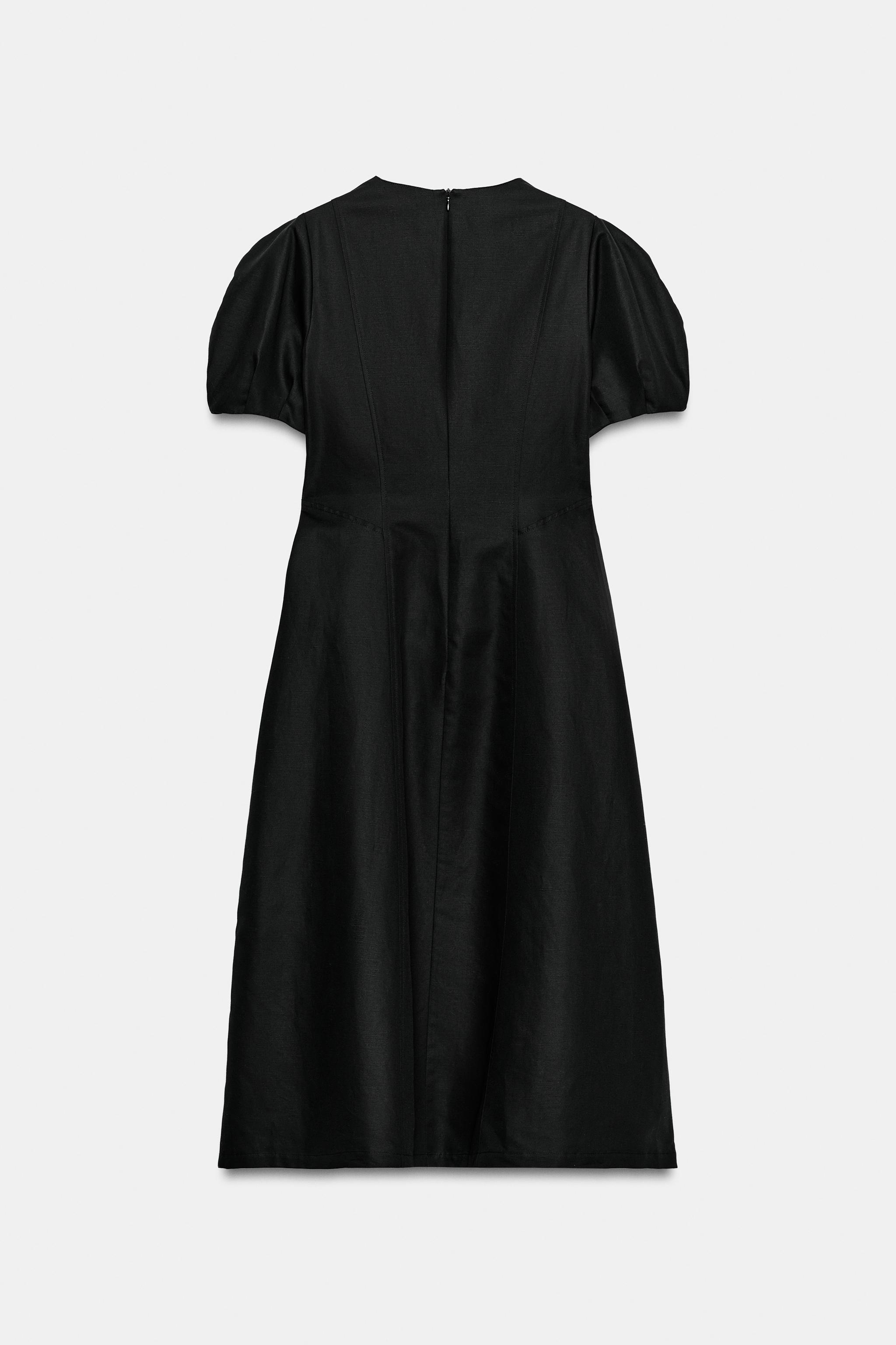 ROBE MIDI EN LIN ZW COLLECTION