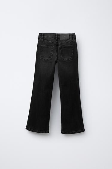 JEAN FLARE À POCHES - Noir de Zara - Image 1