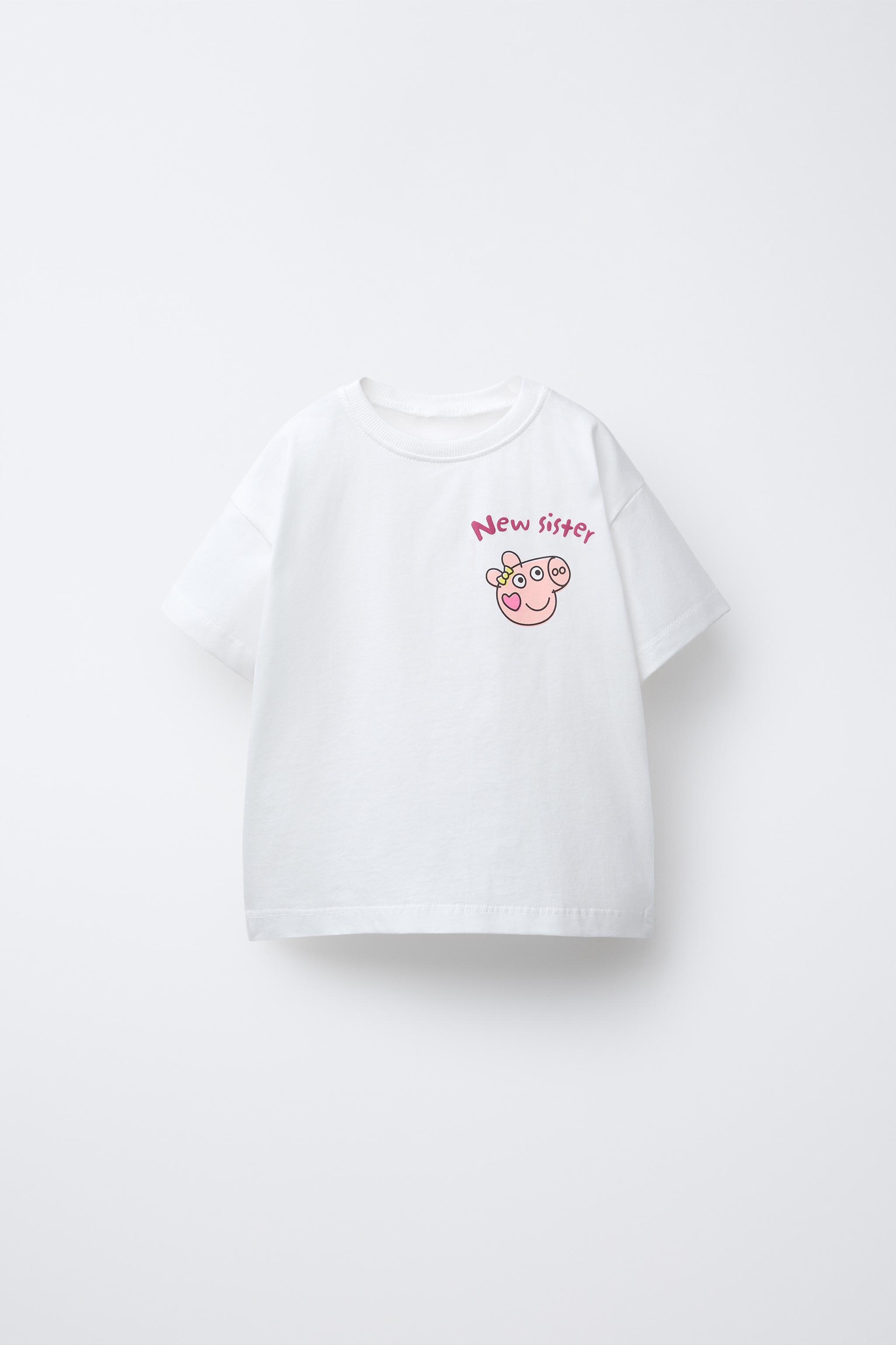PEPPA PIG ™ PRINTED T-SHIRT - Ecru | ZARA United States