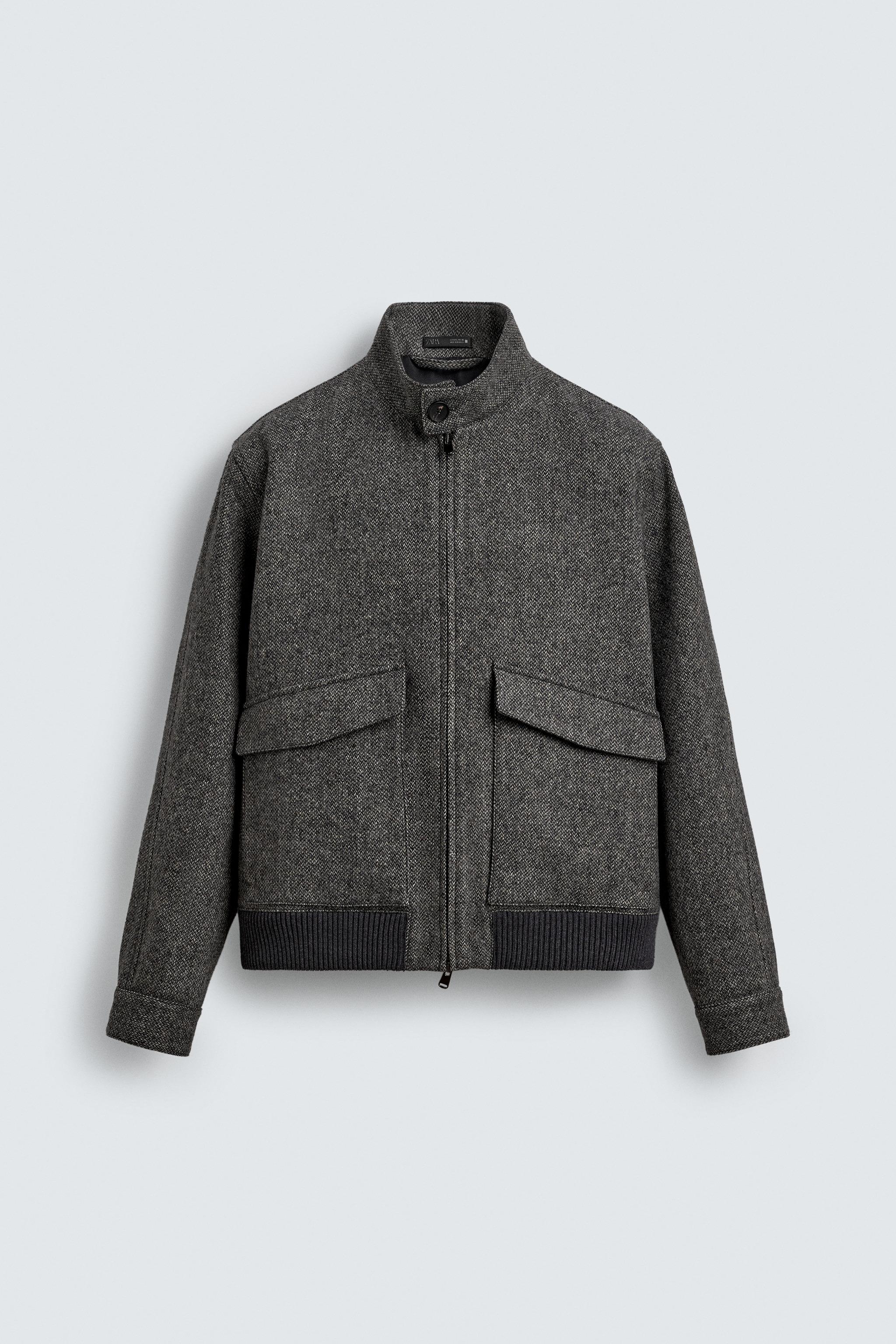 BLOUSON STRUCTURÉ CONTRASTANT