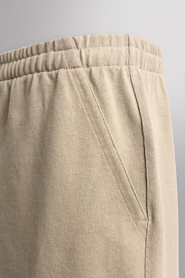SHORT DE JOGGING HEAVYWEIGHT 9" - Sable de Zara - Image 7