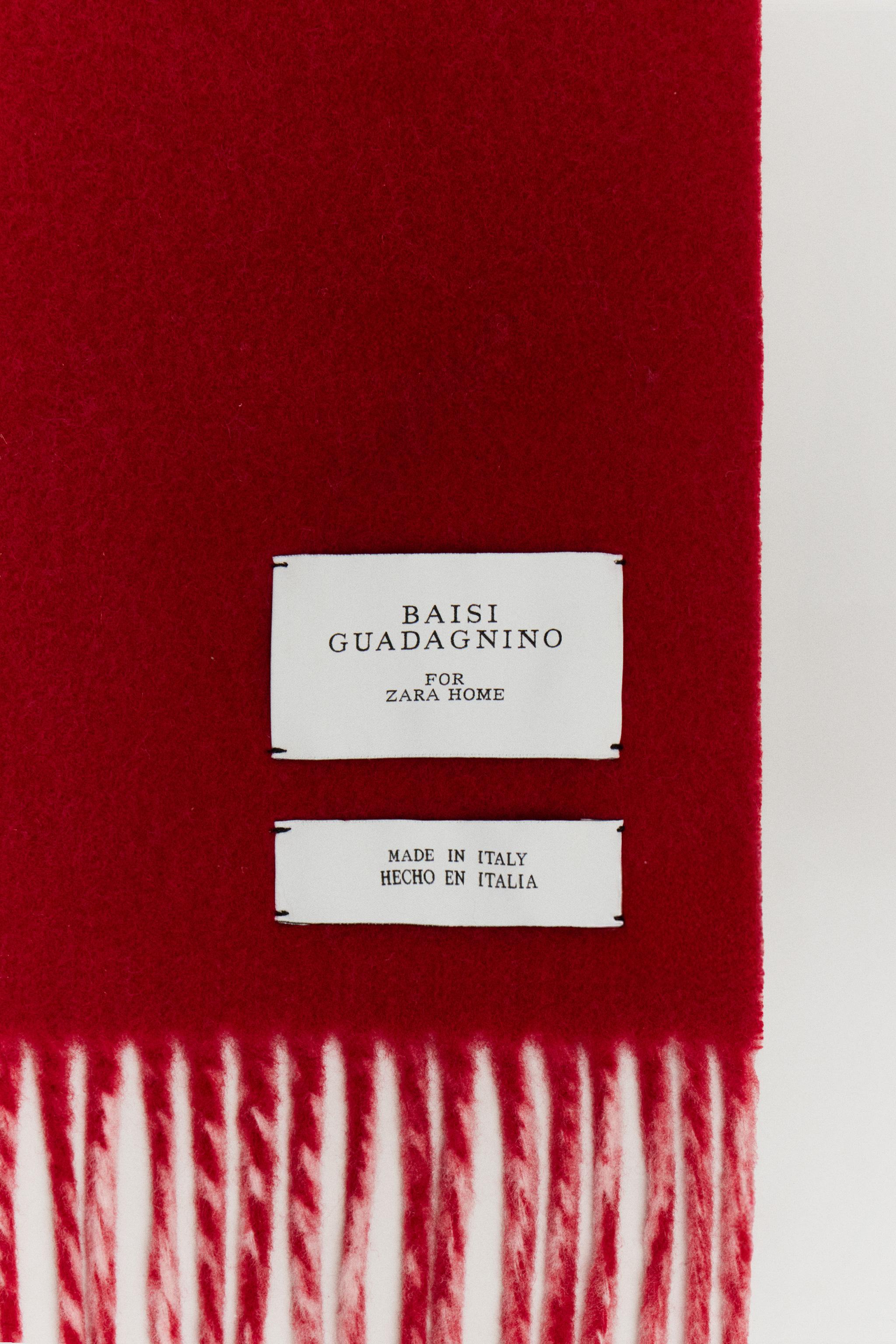 本日限定タイムセール★ザラホーム　ZARA  新品　ウールブランケット THE ACQUITED BLANKET - 975 | ZARA United States