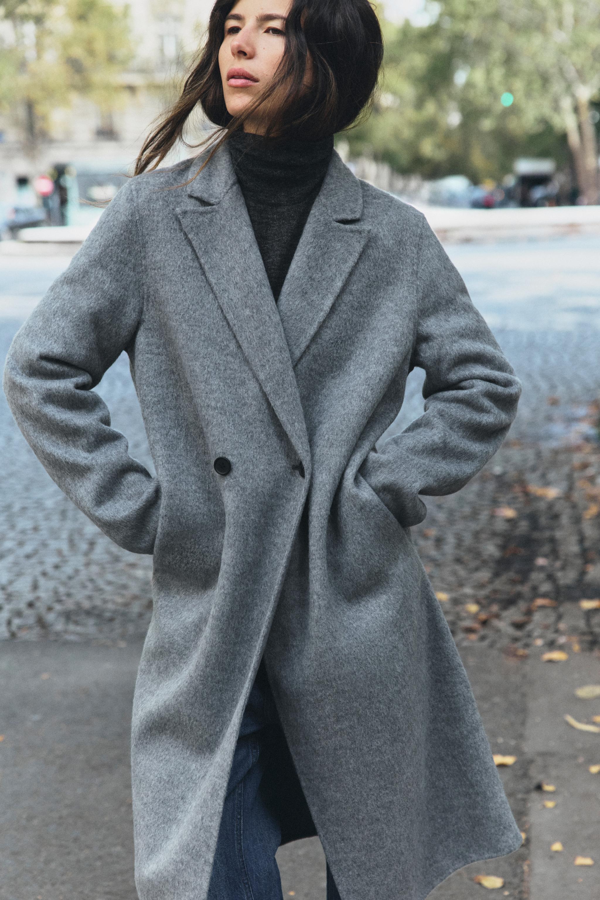 DOUBLE-FACED DOUBLE-BREASTED COAT