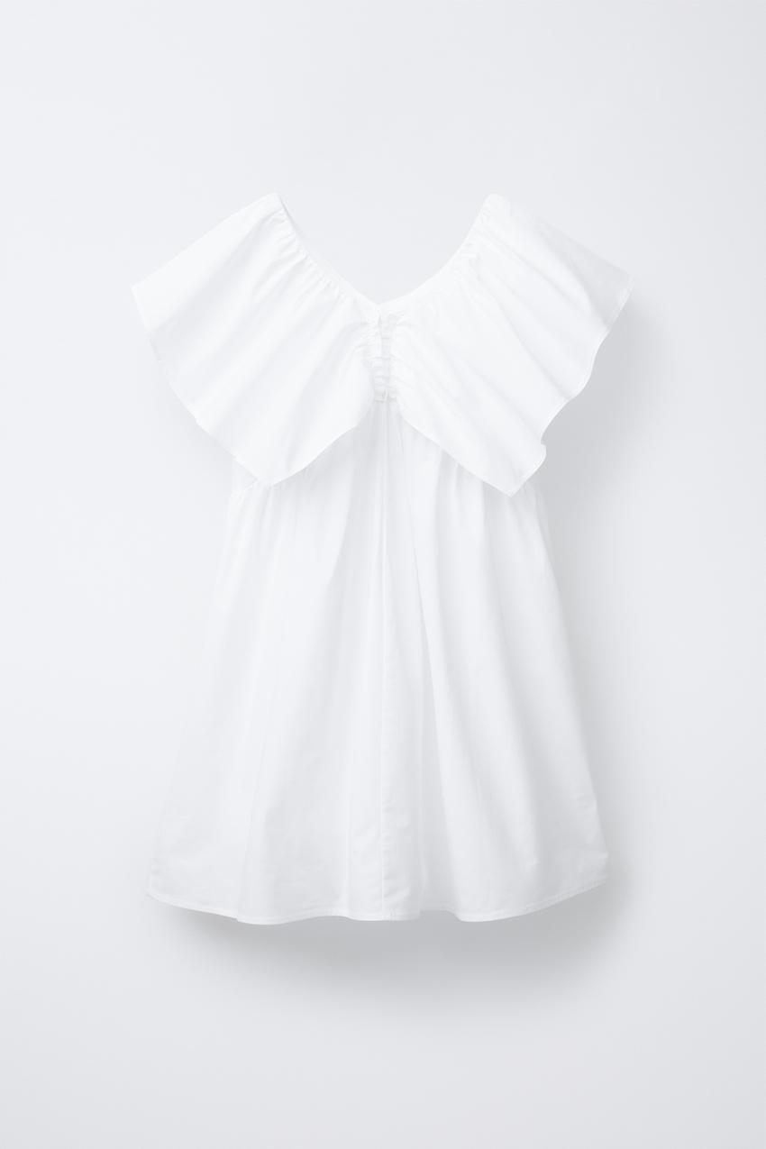 RUFFLED DRESS