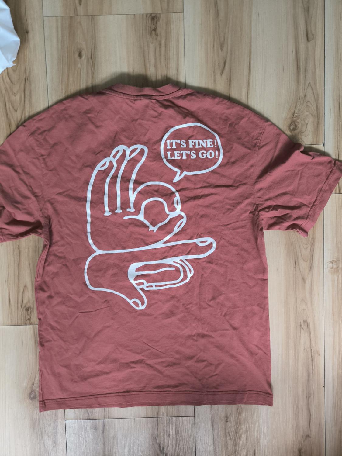 CONTRAST PRINTED T-SHIRT - Image 2
