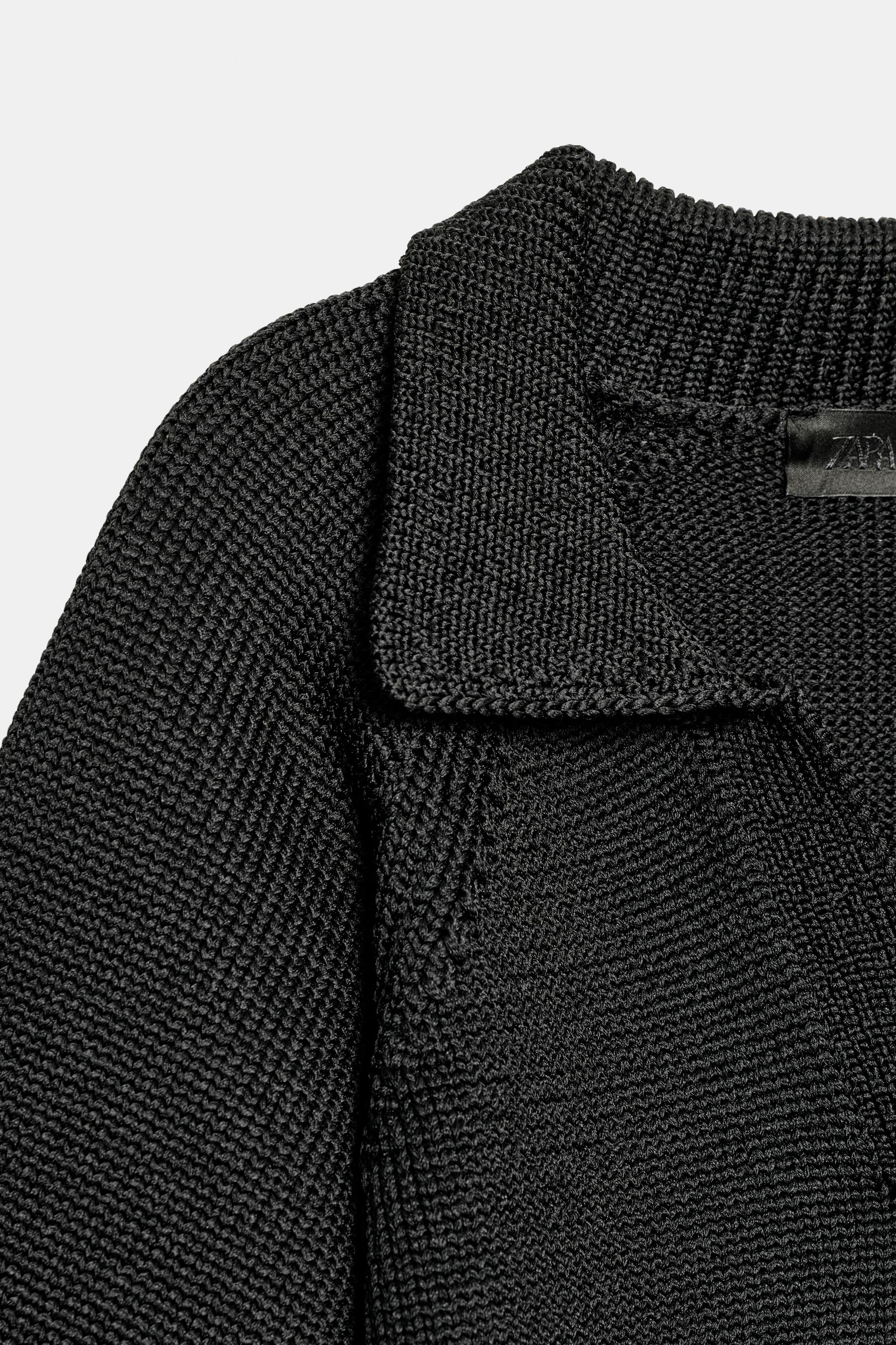 KNIT POLO SWEATER