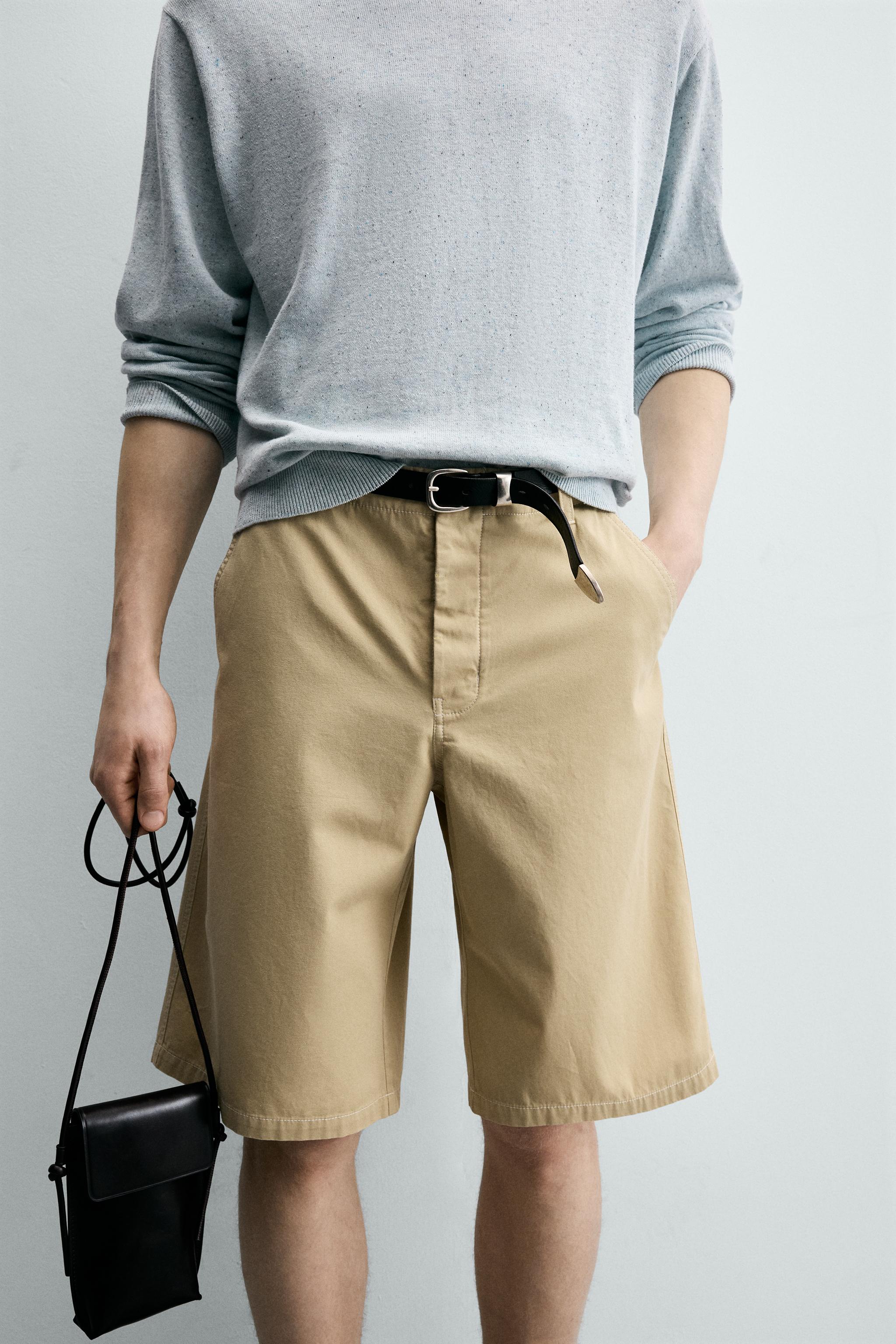 WASHED RELAXED FIT SHORTS