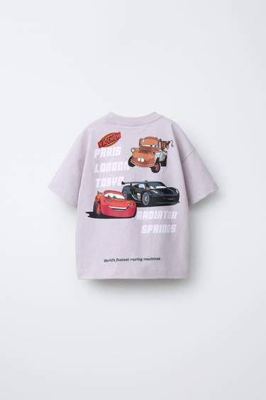 CAMISETA ESTAMPADA CARS RAYO MCQUEEN © DISNEY - Malva claro de Zara
