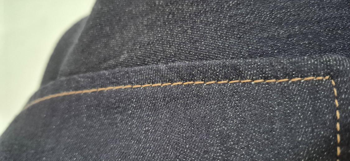 Z1975 SHORT DENIM BLAZER WITH TOPSTITCHING - Image 4