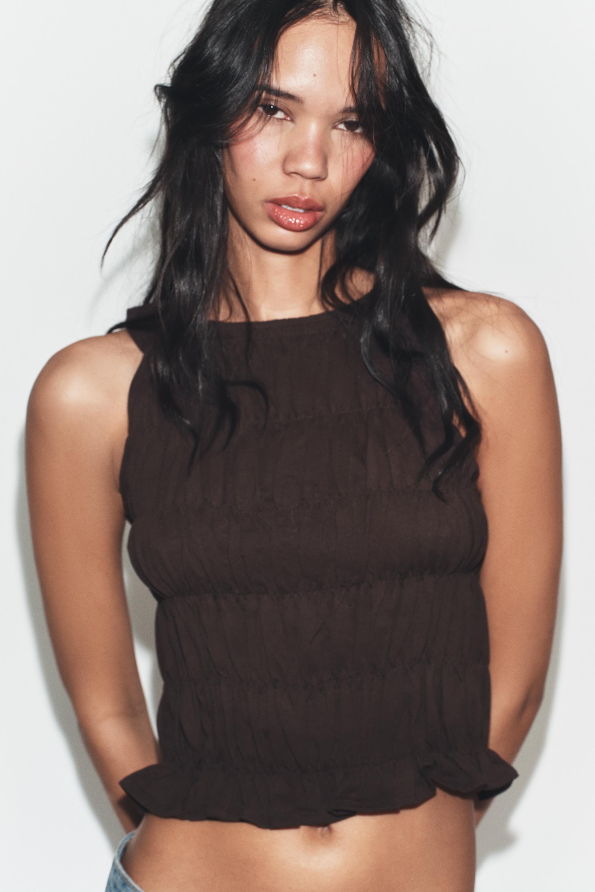 RUCHED TOP
