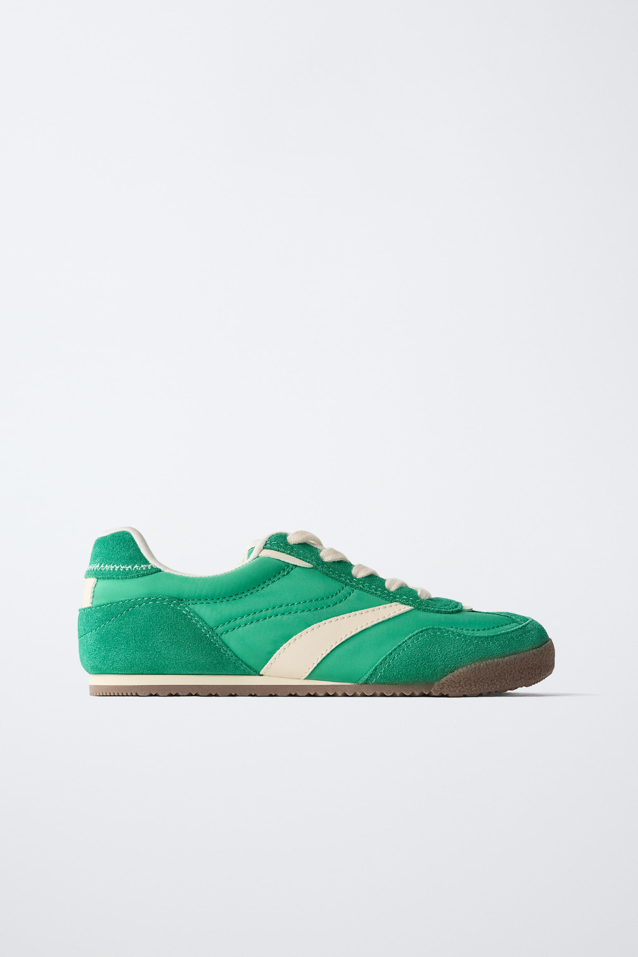 SLIM SOLE SNEAKERS — Green