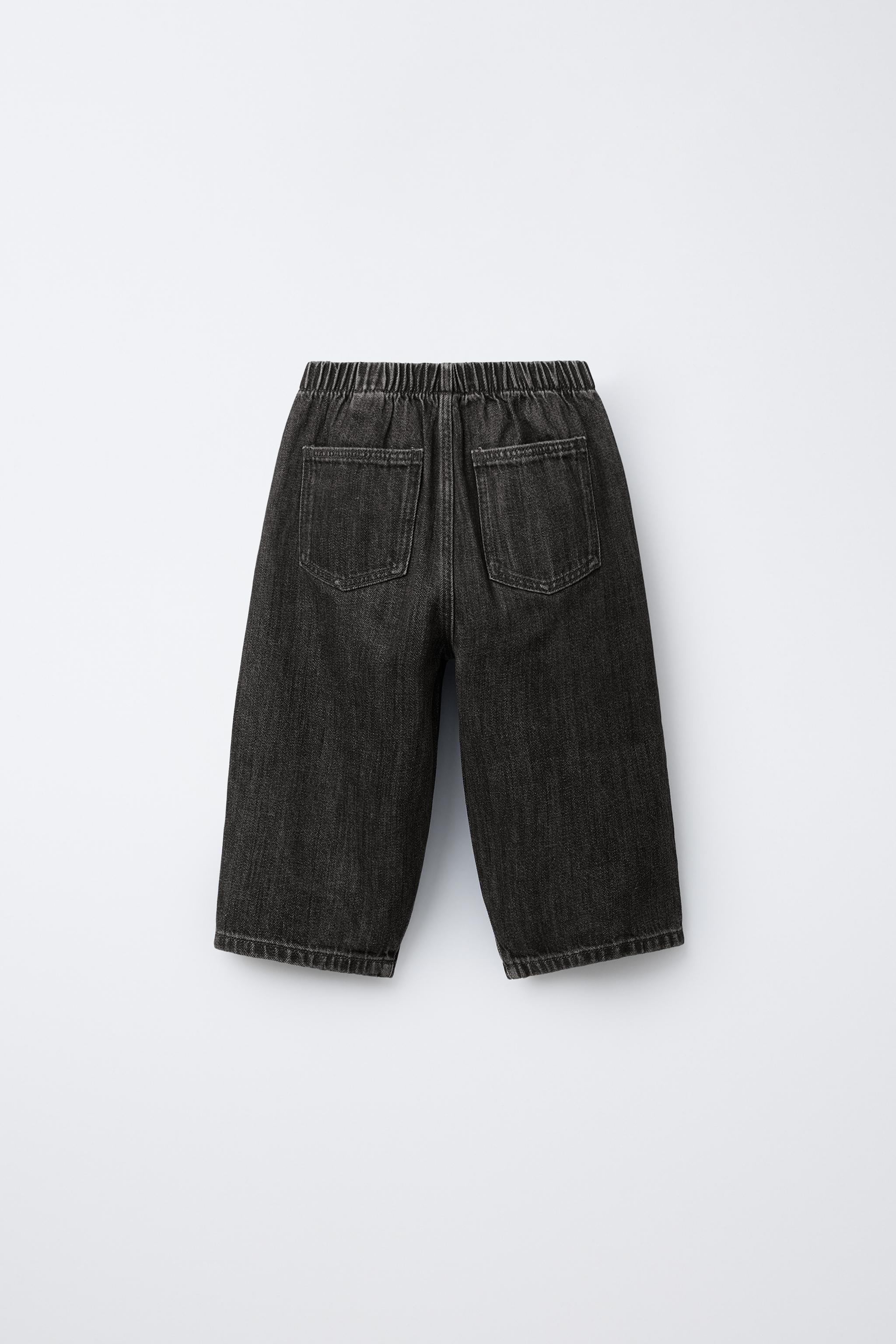 バルーンフィットデニムパンツ - ブルー | ZARA Japan / 日本