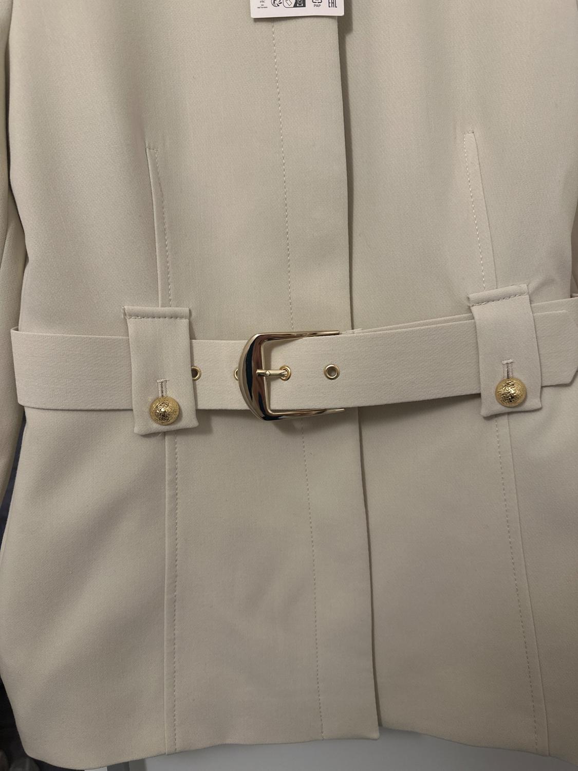 BLAZER WITH WIDE BELT - Image 3