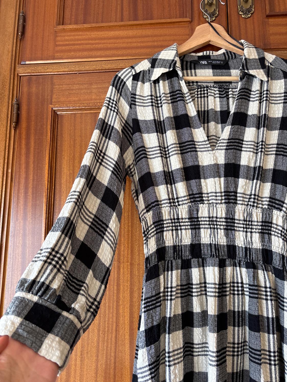 CHECK DRESS - Image 3