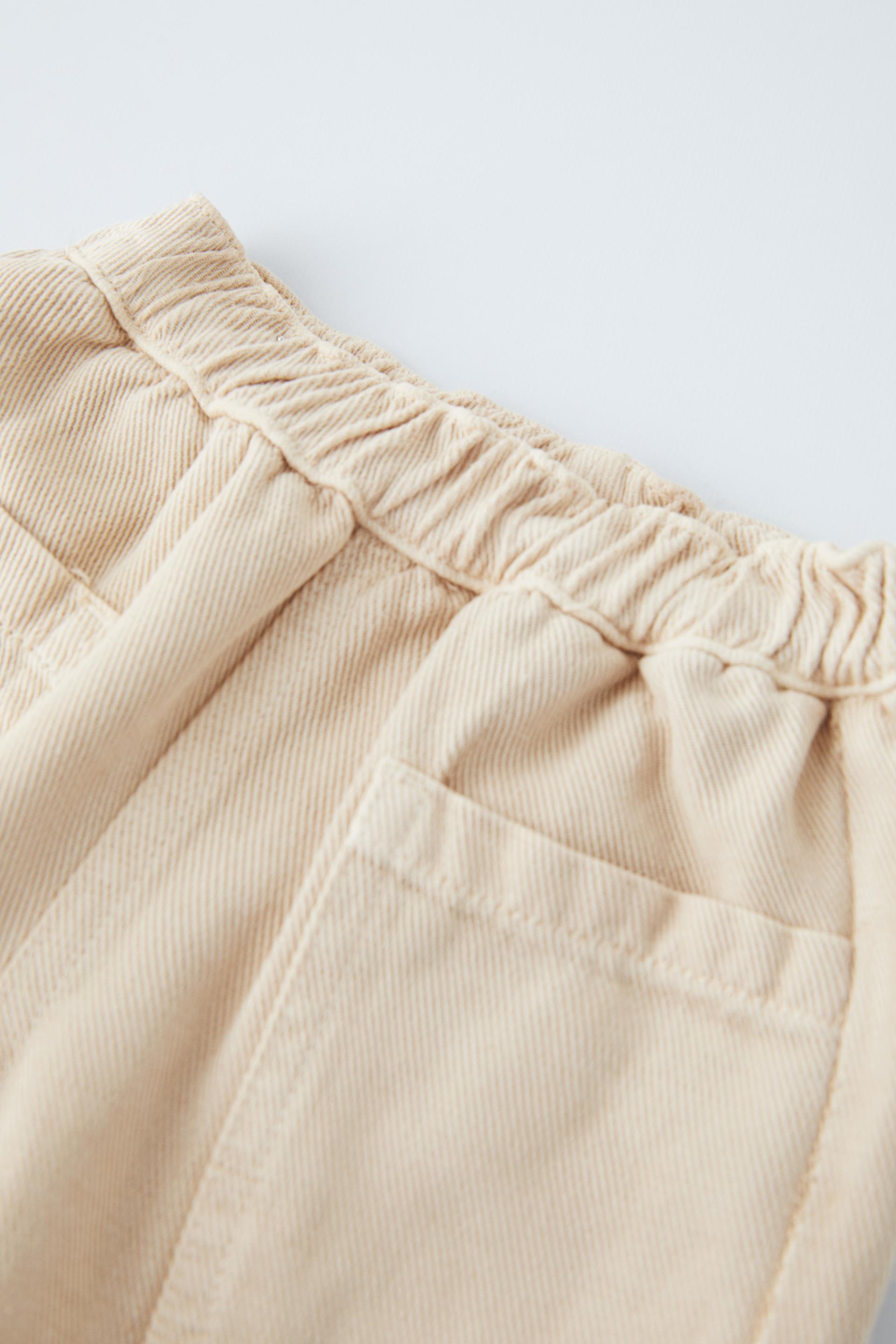 PLUSH JERSEY WRAP TROUSERS - Sand