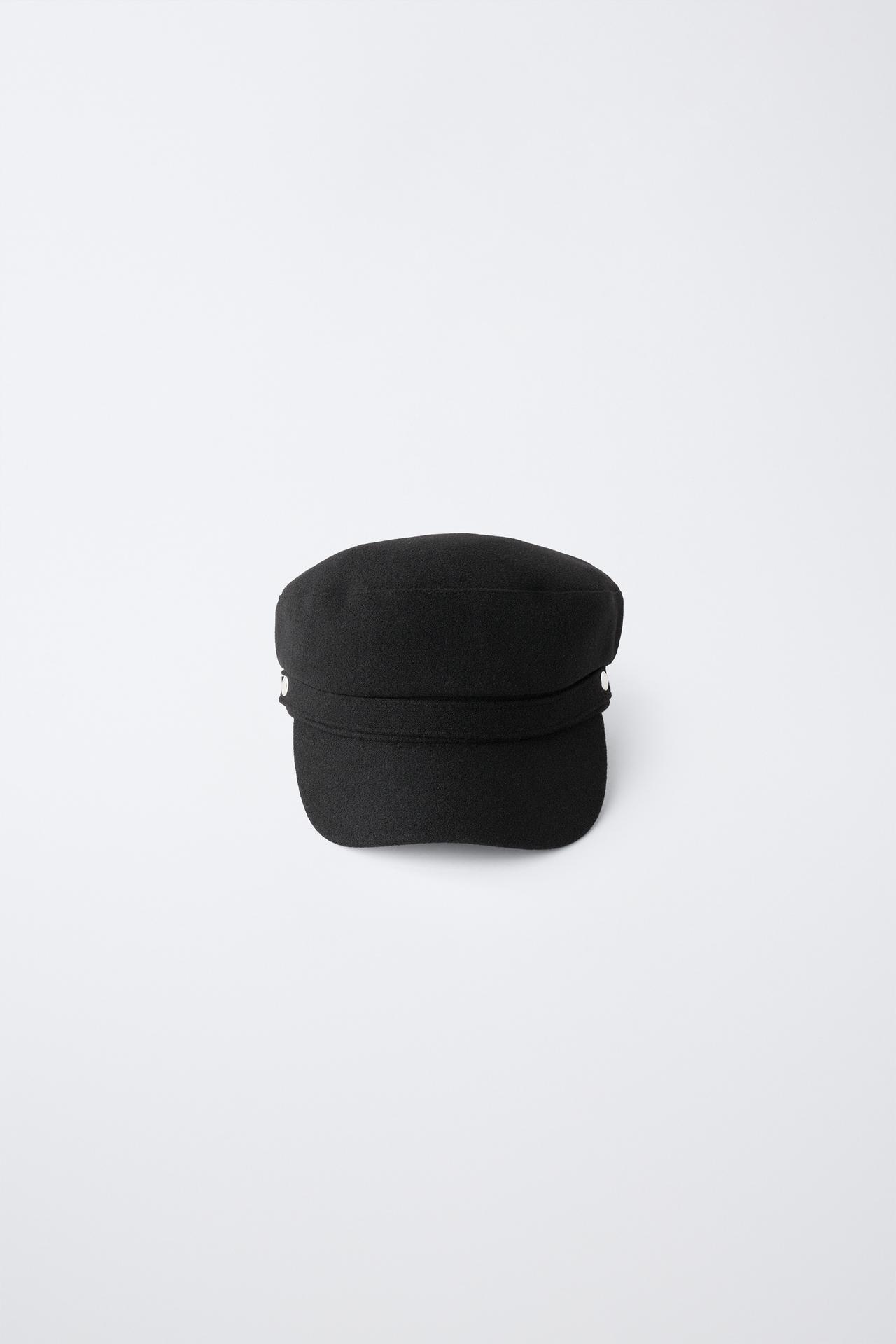 SAILOR CAP — Black