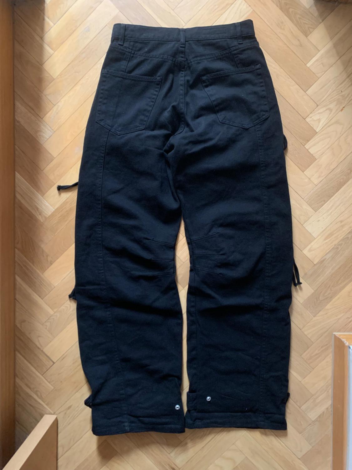 CARGO POCKET DENIM TROUSERS - Image 2