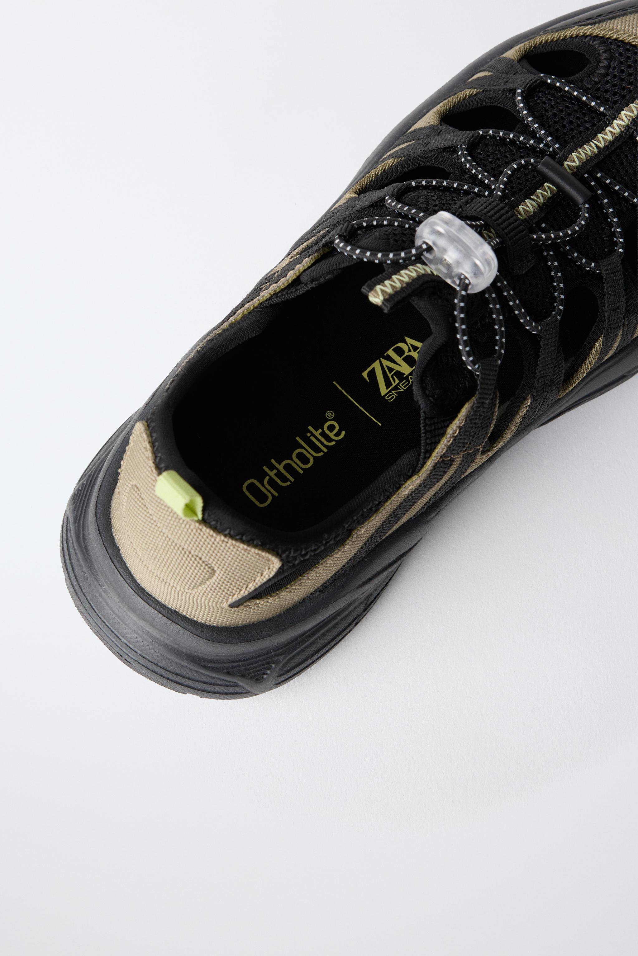 Детские кроссовки Zara FISHERMAN SNEAKERS — фото 7
