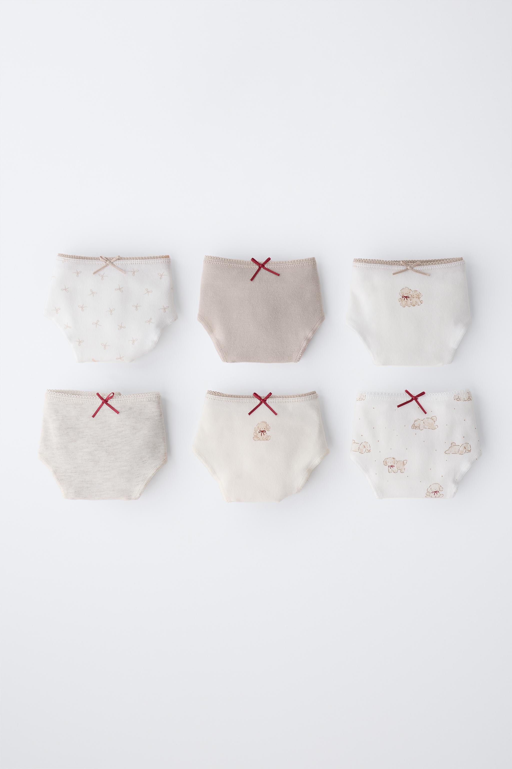 6-14 YEARS / SIX-PACK OF PUPPY UNDERWEAR