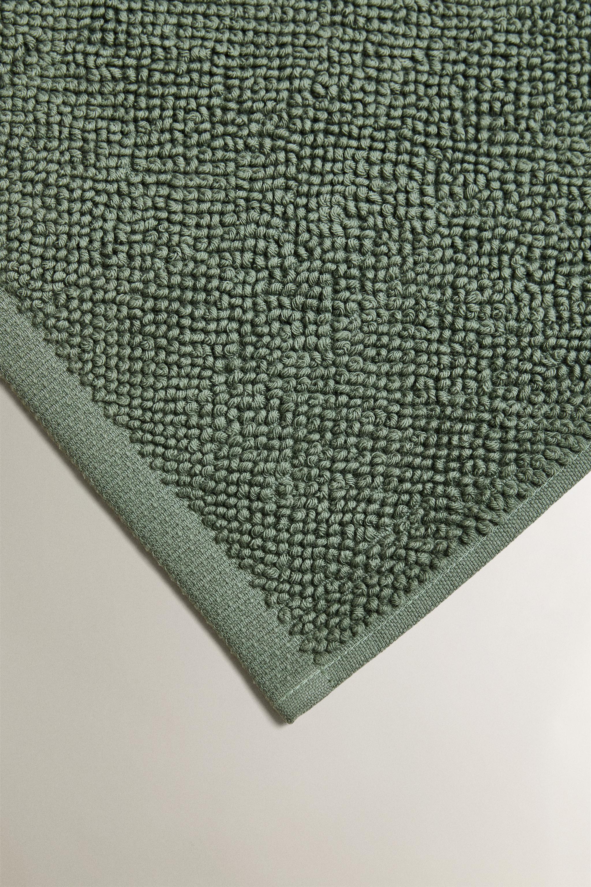 PLAIN BATH MAT — Khaki