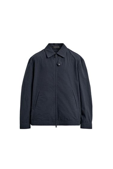 REGULAR FIT CHECK JACKET