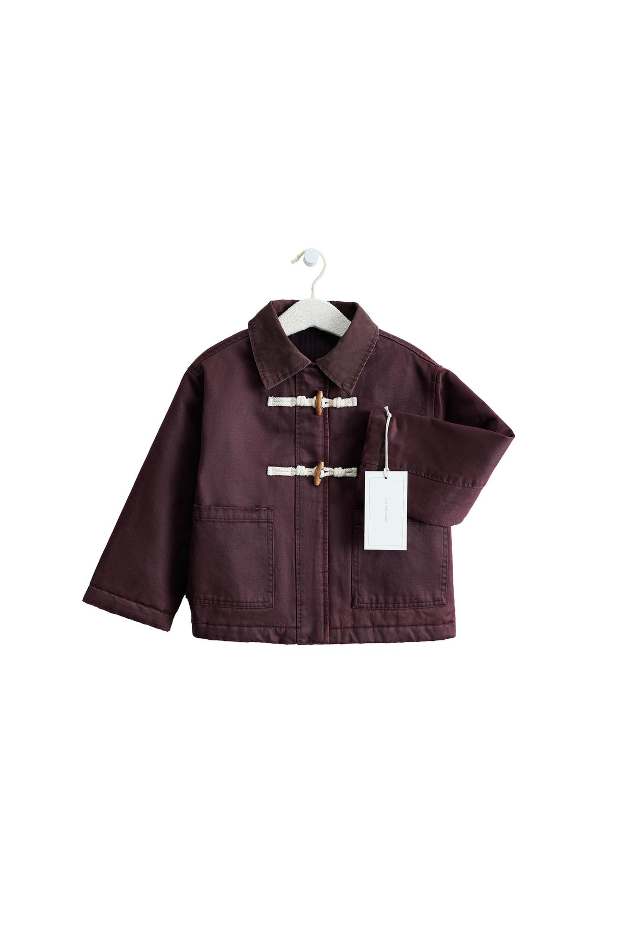 ZARA TIMELESS — КУРТКА С ВОЩЕНЫМ ЭФФЕКТОМ И ЗАСТЕЖКОЙ НА КЛЕВАНТЫ
